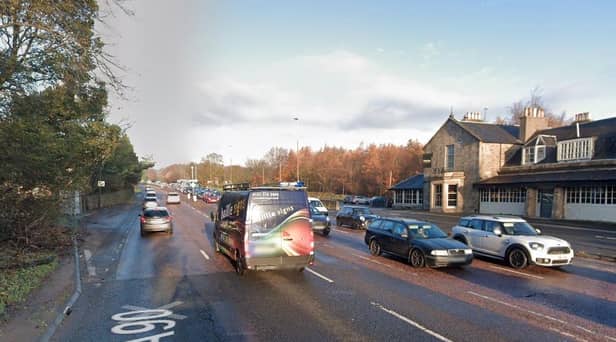 Edinburgh travel: Emergency services attend crash on A90 Queensferry Road after a car has rolled over