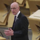 Deputy First Minister John Swinney at the Scottish Parliament in Holyrood. Picture: PA