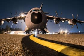 Details of the training are not clear, but the A400 Atlas is specially designed as a military transport plane that can be adapted for medical evacuation and aerial refuelling.