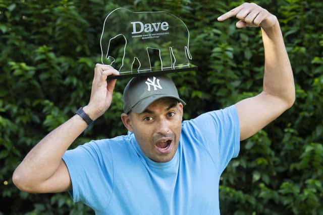 Comedian Masai Graham has won the Dave Joke of the Fringe award for the second time. Picture: Lesley Martin