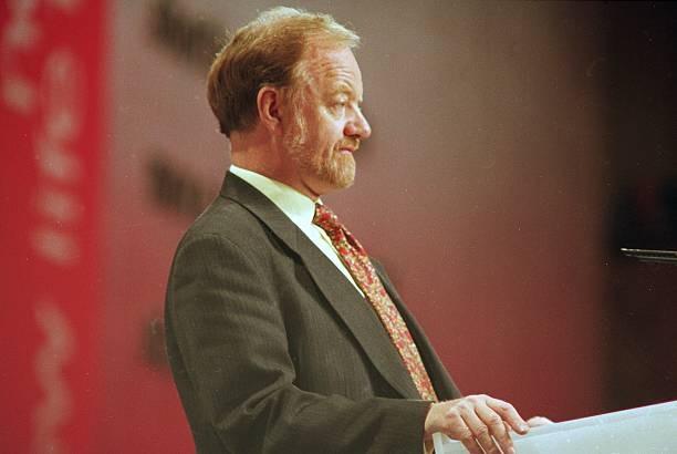 Robin Cook was a Scottish Labour politician and Shadow Foreign Secretary. He served as Leader of the House of Commons from 2001 until 2003. He studied at the University of Edinburgh before being elected as the Member of Parliament for Edinburgh Central in 1974. Photo by Steve Eason/Hulton Archive/Getty Images