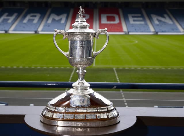 The Scottish Cup final takes place at Hampden Park on Saturday, May 21