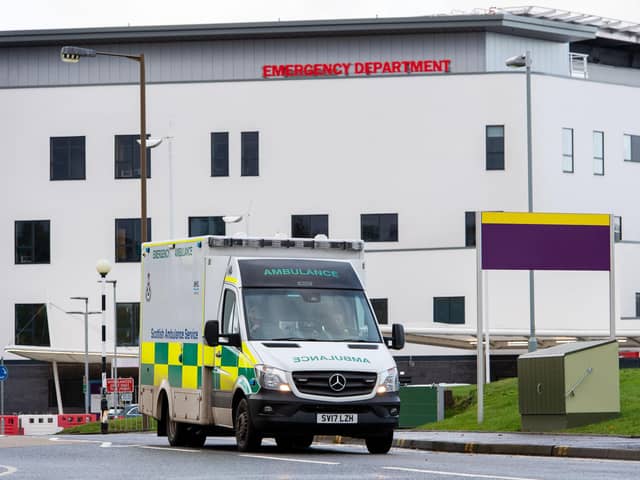 The Emergency department at the Royal Infirmary is under acute pressure