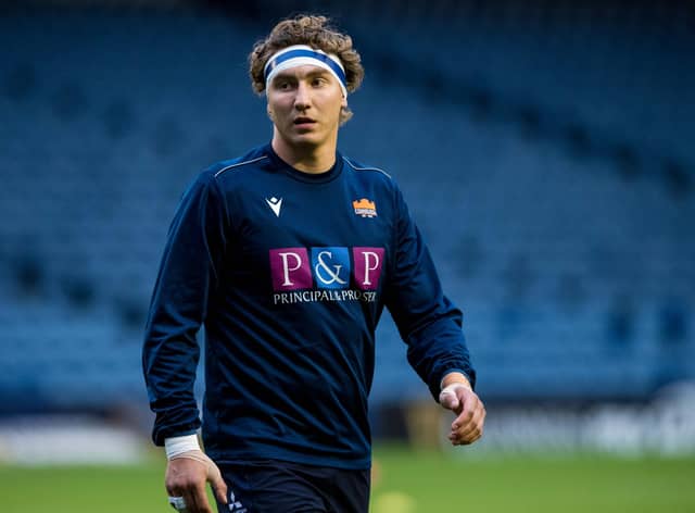 Edinburgh's Jamie Ritchie will start against Glasgow Warriors. Picture: Ross Parker / SNS
