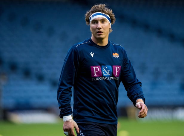 Edinburgh's Jamie Ritchie will start against Glasgow Warriors. Picture: Ross Parker / SNS