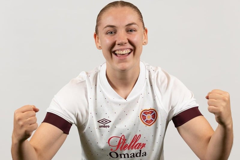 Signed in the summer from Lewes in England, the 24-year-old striker introduced herself in the best way possible by bagging a hat-trick on her debut against Partick Thistle and hasn't looked back since. Timms has formed an effective partnership in attack with Erin Rennie, the pair of them helping to propel Hearts up to fourth place in the table going into the winter break.