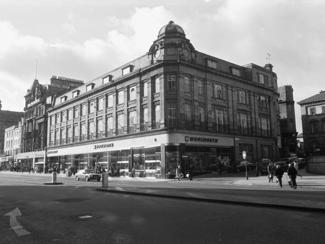 The Woolworth department store which used to occupy the site at the corner of West Register Street and Princes Street. Picture taken March 1982