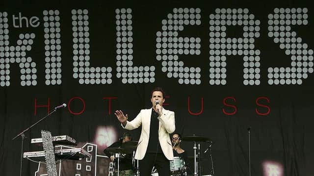 The Killers played Edinburgh this week
