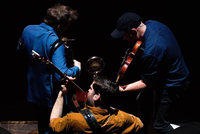 Edinburgh folk trio Lau, who will be performing at their very own music festival Lau-Land this weekend in Edinburgh.