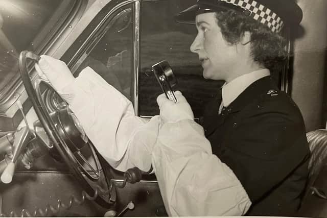 In 1956 Mary challenged her male superiors on outdated conventions to become the first female officer in Scotland to drive police vehicles