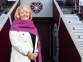 Hearts chairwoman Ann Budge anticipates staying in her current role until the club's AGM in 2024. Picture: Mark Scates / SNS