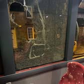 Vandals target buses in Edinburgh