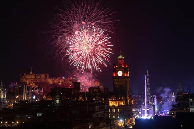 Cancelled: Edinburgh's spectacular Hogmanay celebrations attract thousands from around the world.
