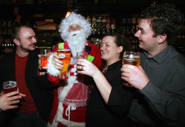 Christmas party cancellations following the arrival of the Omicron Covid variant have hit pubs and restaurants hard (Picture: Matt Cardy/Getty Images)