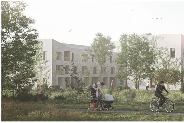 Plans have been submitted for a new huge new Edinburgh village with over 200 homes.