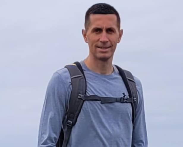 Paul Mooney, 38, from Livingston, was last seen around 8.20am on Monday, 25 September, 2023, in the Dedridge area of Livingston. He is described as white, around 5ft 10in tall and of slim build. He was last seen he was wearing black Nike trainers, dark coloured slim fitting tracksuit bottoms and a dark jumper or jacket. Photo: Police Scotland
