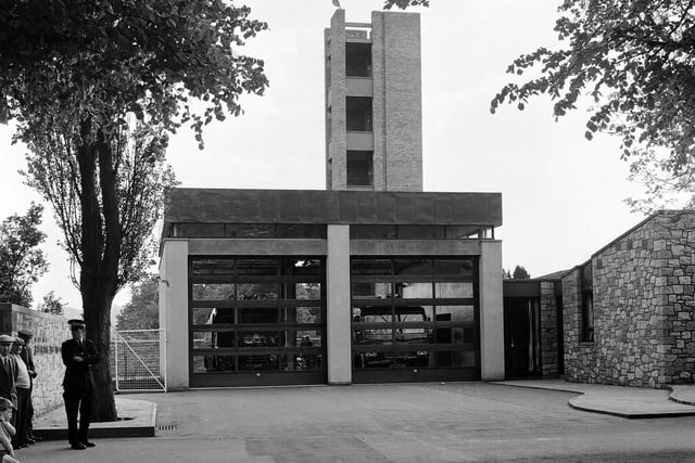 Haddington's New Fire Station which opened in June 1965.