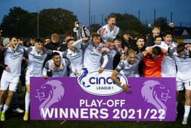 Edinburgh City clinched promotion to League One last month but will now operate under a different name. Photo: Mark Scates / SNS Group