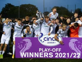 Edinburgh City clinched promotion to League One last month but will now operate under a different name. Photo: Mark Scates / SNS Group