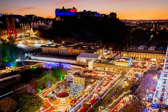 Edinburgh's Christmas festival has been running for more than 20 years.