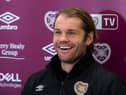 Hearts manager Robbie Neilson speaks to the media ahead of Saturday's match with St Mirren in the cinch Premiership. Picture: SNS