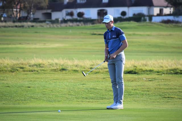 Ruben Lindsay, an Ayr Belleisle member who is also a Stephen Gallacher Foundation ambassador, won the boys' event in the ProDreamUSA UK Junior Open at Longniddry
