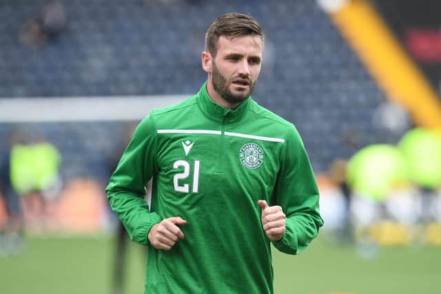 Jason Naismith has impressed on loan at Hibs. Picture: SNS
