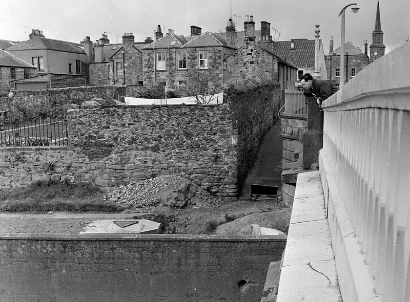 Victoria Bridge, in Haddington, which was the scene of a dramatic rescue by youngster James Hands, who rescued his brother from the River Tyne, in May 1964.