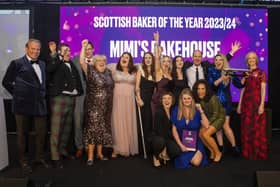 Mimi's Bakehouse is crowned Scottish Baker of the Year 2023/24 at the Hilton, Glasgow after taking the ultimate title (Photo: Katielee Arrowsmith)