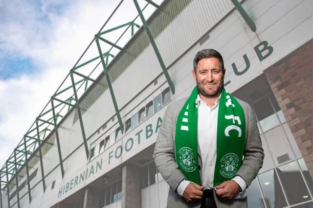 Hibs boss Lee Johnson spoke at length about his recruitment plans. Picture: SNS Group