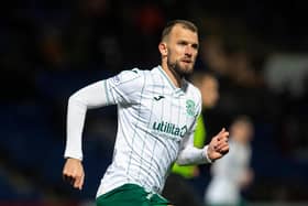 Christian Doidge is set to be involved for Hibs against Motherwel