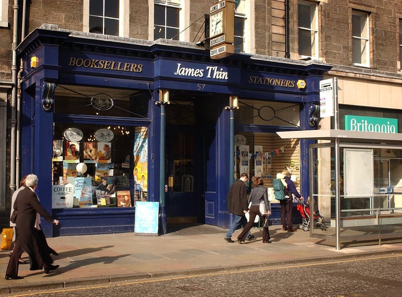 There wasn't a bookworm, journalist or literary academic in Edinburgh who didn't shop at James Thin's at one point or another. Thin's had been in business for more than 150 years when it closed in 2002.