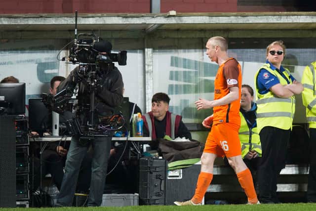 One of Scottish football's best recent moments saw Willo Flood get really annoyed with a camera. Picture: SNS