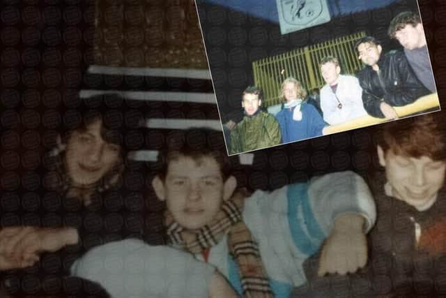 Ivor pictured (main photo, furthest on the right) 
Photo from Original Casuals