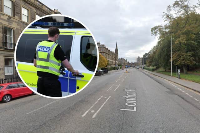 Police arrested a driver on London Road in Edinburgh in the early hours of Monday morning.