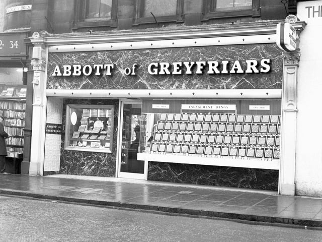 The jewel of George IV Bridge, for decades, Abbott of Greyfriars offered an array of high class jewellery.