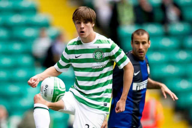 Irvine started his career at Celtic.