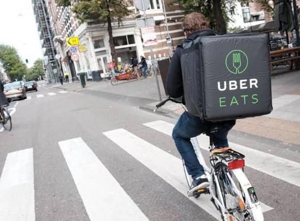 Uber Eats will be making Tesco deliveries to homes across Edinburgh