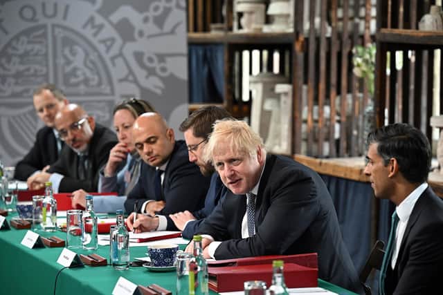 Does Scotland want more of the same under Boris Johnson's government, or to choose its own way? (Picture: Oli Scarff/WPA pool/Getty Images)