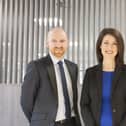 The Law Practice owner Lesley McKnight (centre) with Calum Crighton (left) and Richard Shepherd, who are Gilson Gray partners in the Aberdeen office. Picture: contributed.