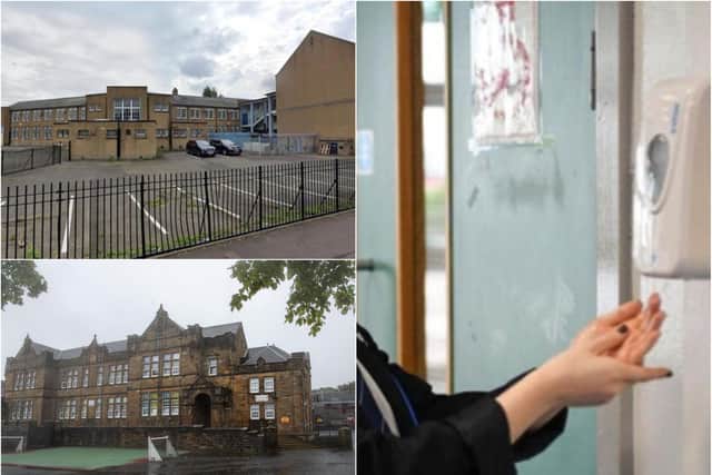 Granton Primary School and Balbardie Primary School in Bathgate are among the schools to have confirmed Covid-19 cases. Pic: Lisa Ferguson
