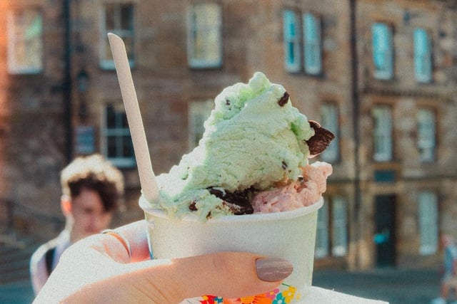 Where: 21 Cockburn Street, Edinburgh EH1 1BP.  Every scoop of gelato here is a blissful experience.