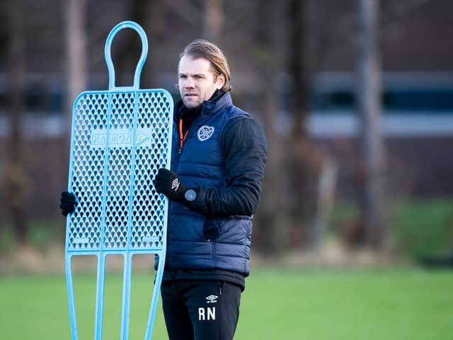 Hearts manager Robbie Neilson is in the market for a winger before the transfer window closes. (Photo by Paul Devlin / SNS Group)