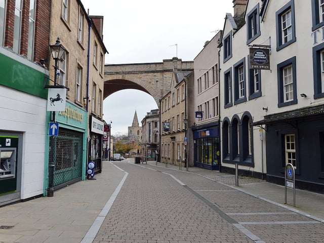 First day of the new lockdown in Mansfield.