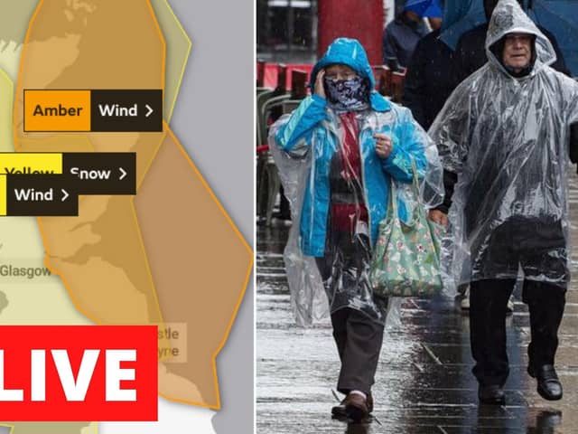 Edinburgh weather LIVE: Follow here for all updates as extreme high winds expected to hit the Capital and the Lothians