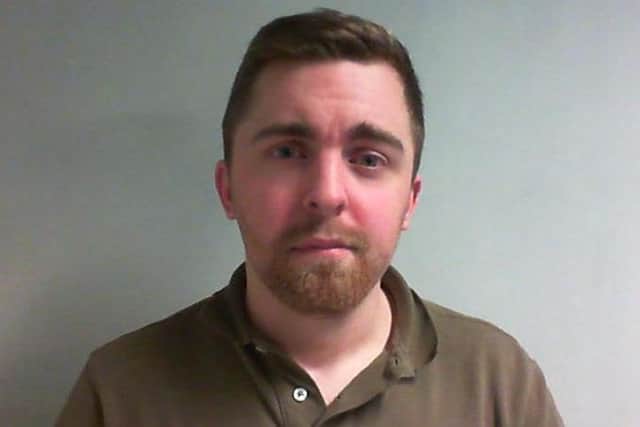 Wanted man: Stephen Howard is believed to have fled to Fort William.
Pic: North Yorkshire Police