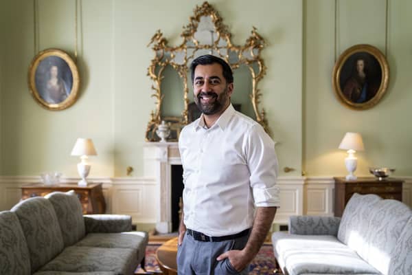 First Minister of Scotland Humza Yousaf at Bute House in Edinburgh – but not for long if Susan Dalgety has her way. (Picture: Jane Barlow/PA Wire)