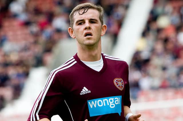 David Templeton says he was disappointed to leave Hearts in 2012.
