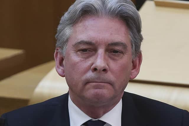 Richard Leonard faced calls for him to quit as Scottish Labour Leader.