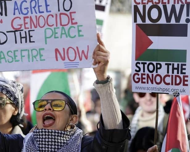 Palestine Protest city centre
Photo: Jeff Mitchell